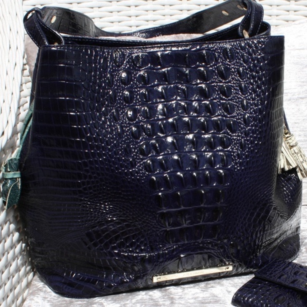 Brahmin large bag and matching wallet